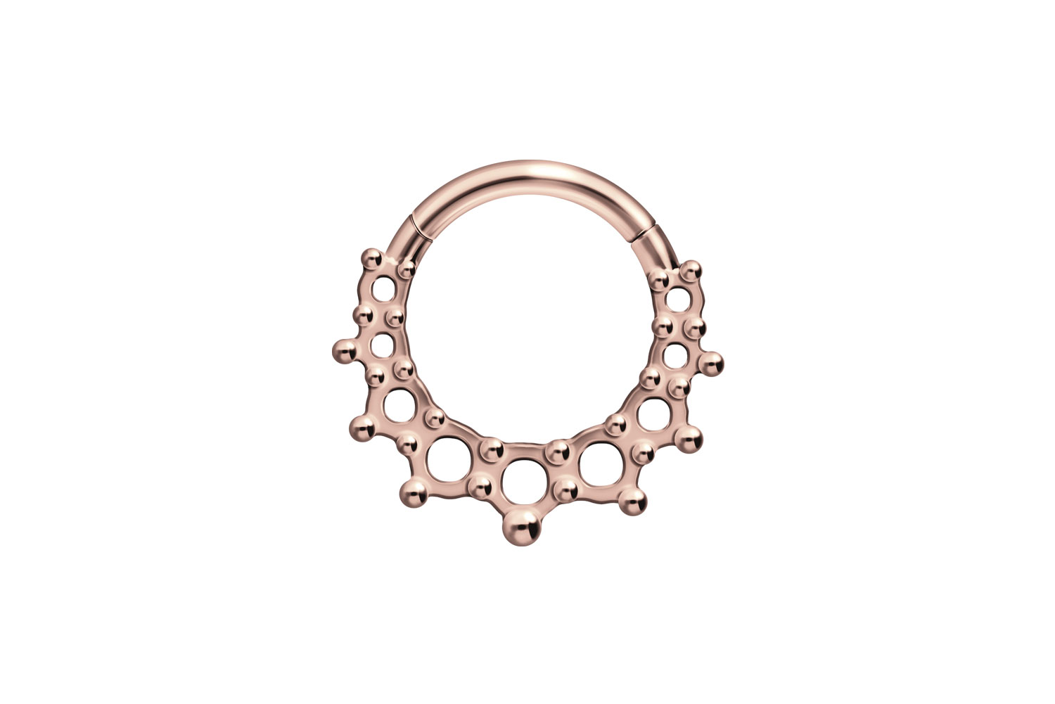 Chirurgenstahl Segmentring Clicker Piercing DESIGN
